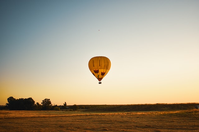 luftballon tur På Sjælland, Jylland og Fyn